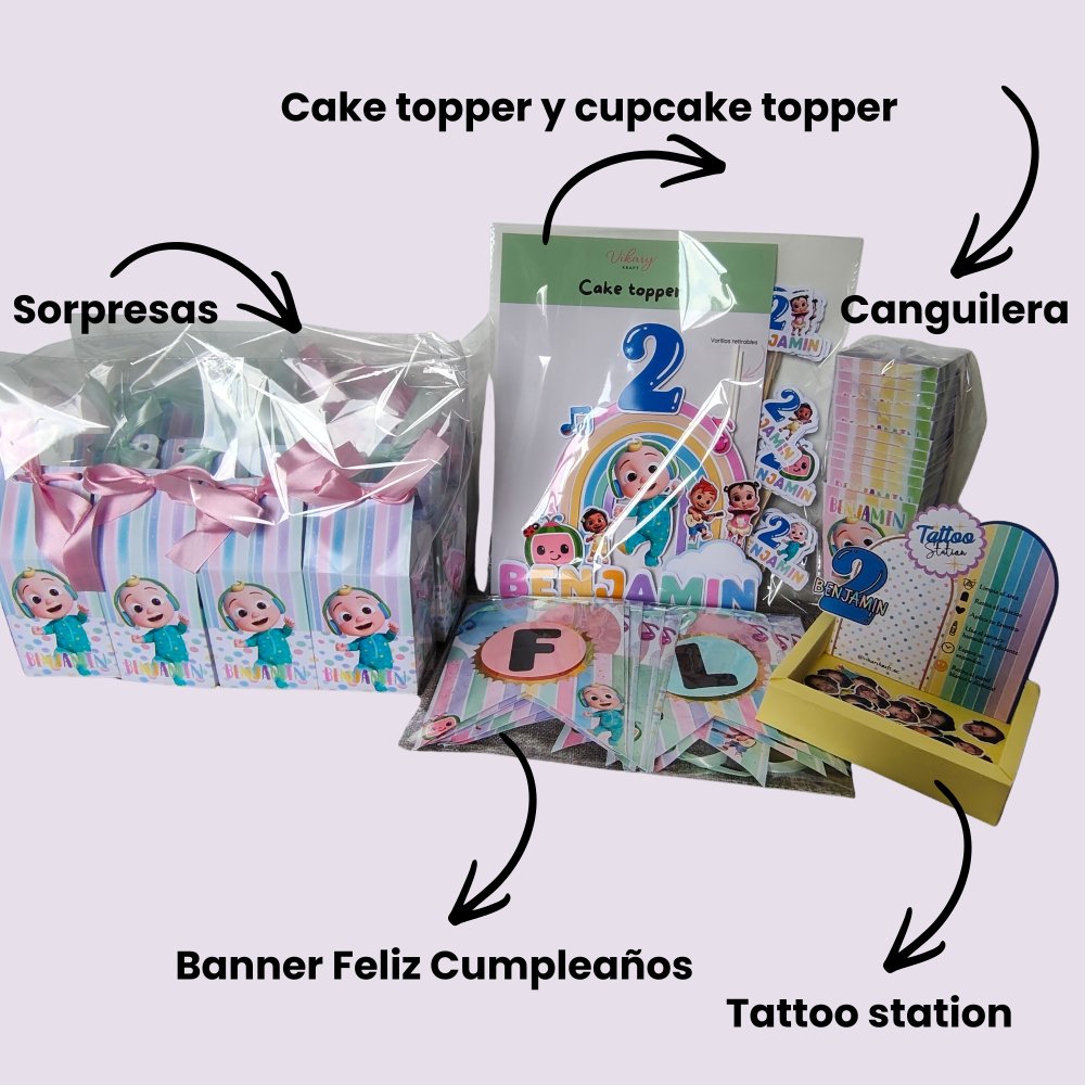 Kit para fiestas