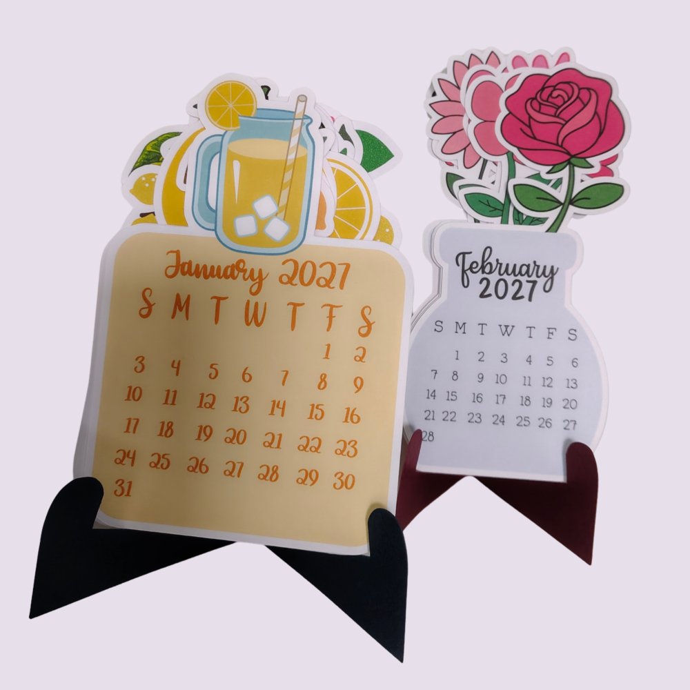 Calendario de escritorio 2027