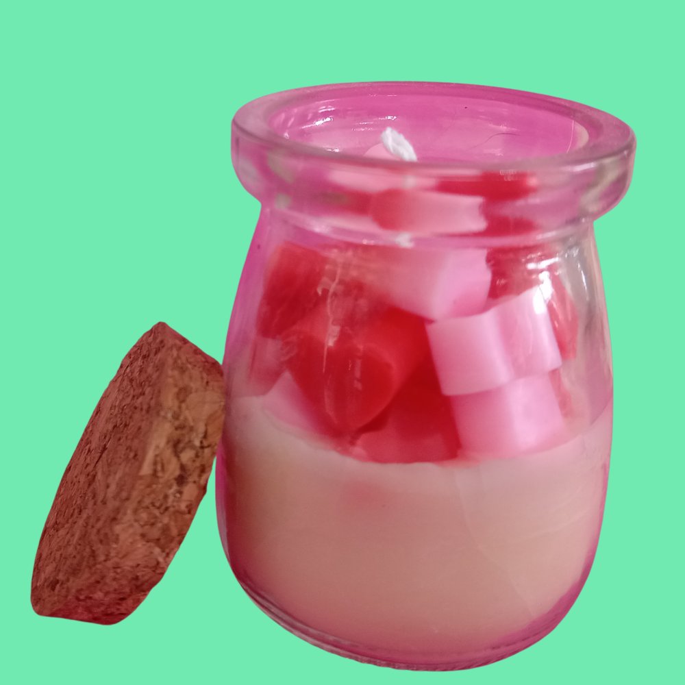Vela de envase mediano