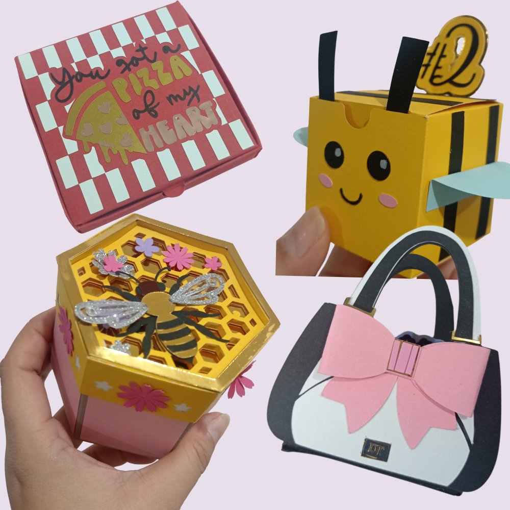 Cajas con vinil
