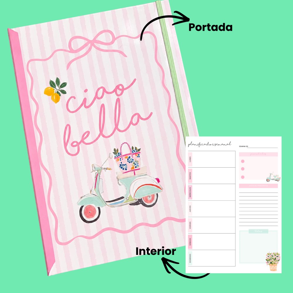 Planificador semanal Ciao Bella