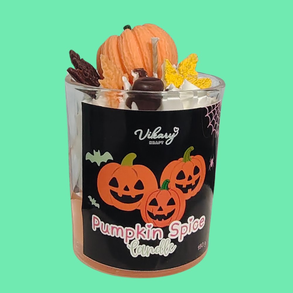 Vela postre Halloween